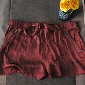 Sold*Silk-like shorts. So soft ❤️